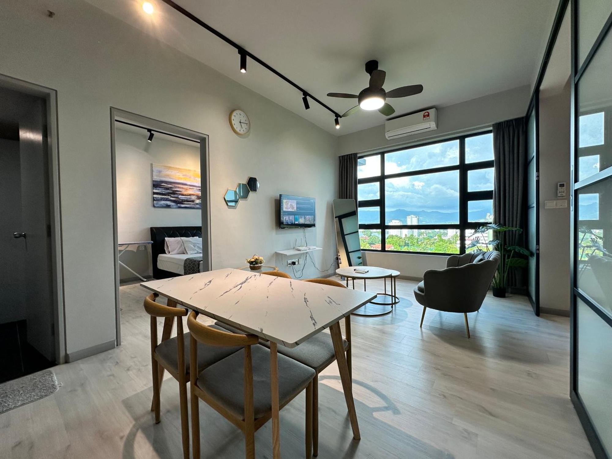 L Homestay Jesseltonquay Jq Kk City亚庇市区中心民宿2房1厕 Кота Кинабалу Екстериор снимка