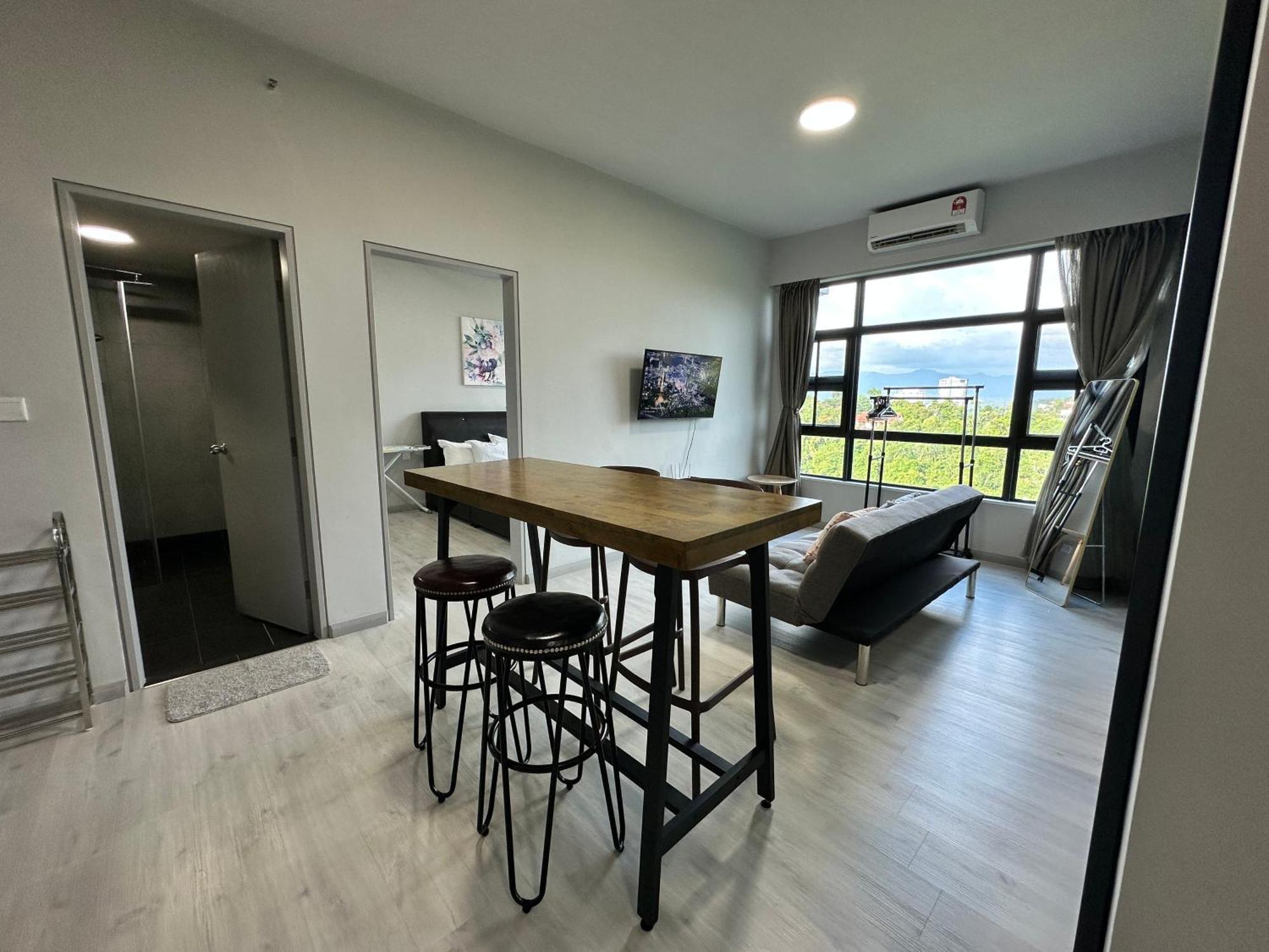 L Homestay Jesseltonquay Jq Kk City亚庇市区中心民宿2房1厕 Кота Кинабалу Екстериор снимка