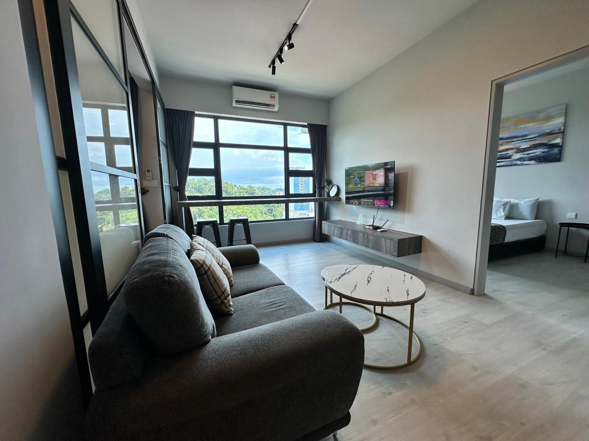 L Homestay Jesseltonquay Jq Kk City亚庇市区中心民宿2房1厕 Кота Кинабалу Екстериор снимка