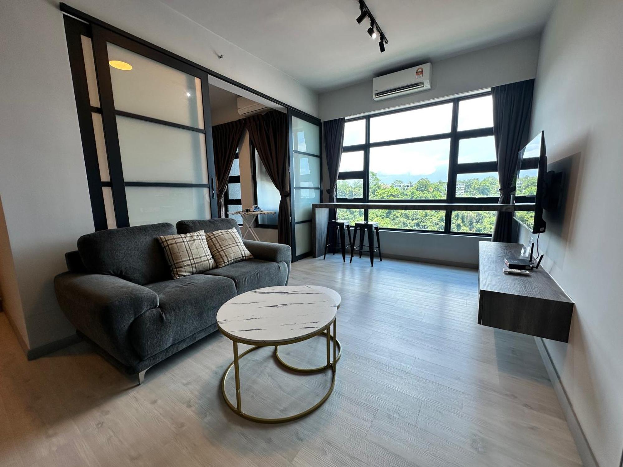 L Homestay Jesseltonquay Jq Kk City亚庇市区中心民宿2房1厕 Кота Кинабалу Екстериор снимка