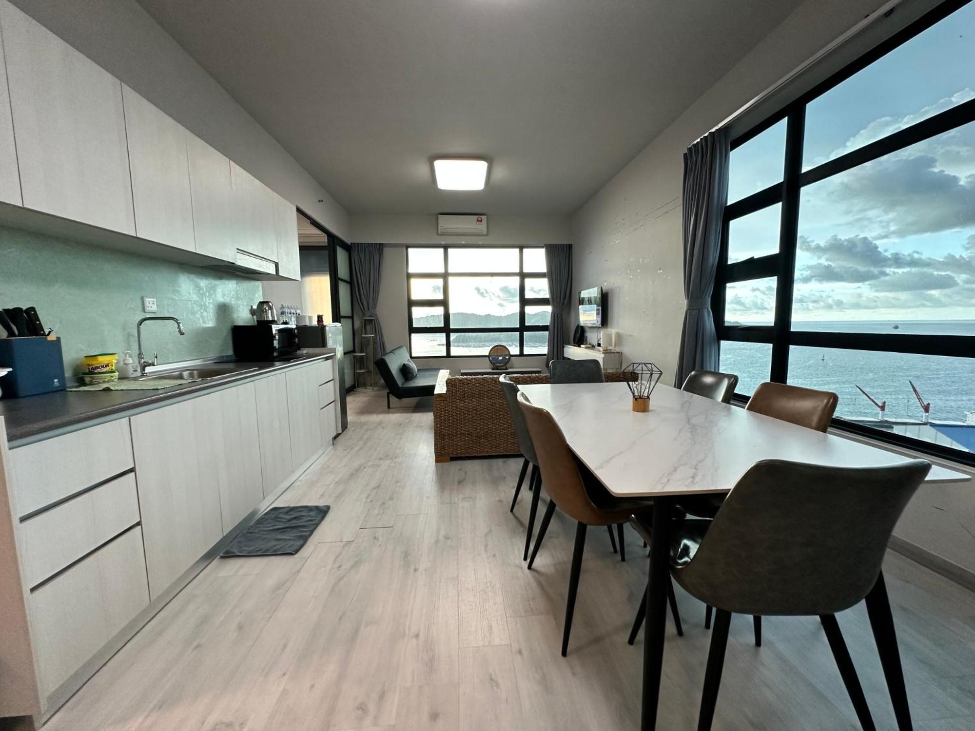 L Homestay Jesseltonquay Jq Kk City亚庇市区中心民宿2房1厕 Кота Кинабалу Екстериор снимка